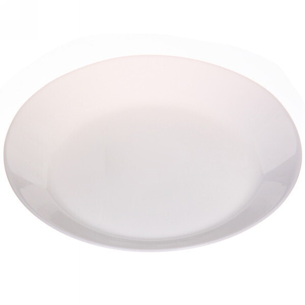 Тарелка «White magic» 19см стеклокерамика Полоска