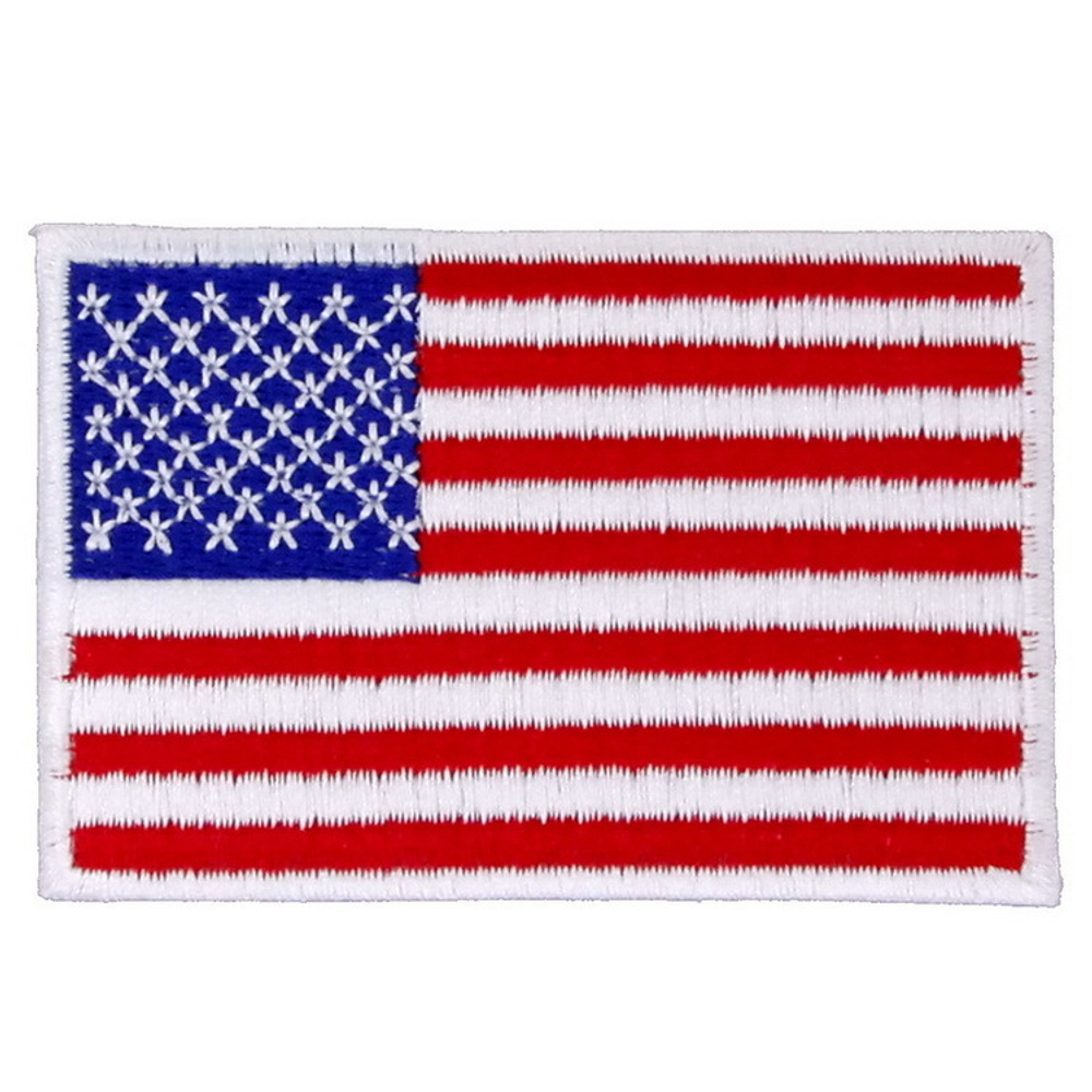 Нашивка Флаг США (70х50 мм)