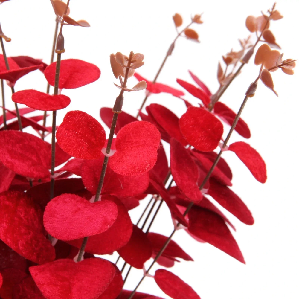 Искусственные цветы «FLOWERS MAGIC» 50см Эвкалипт красный