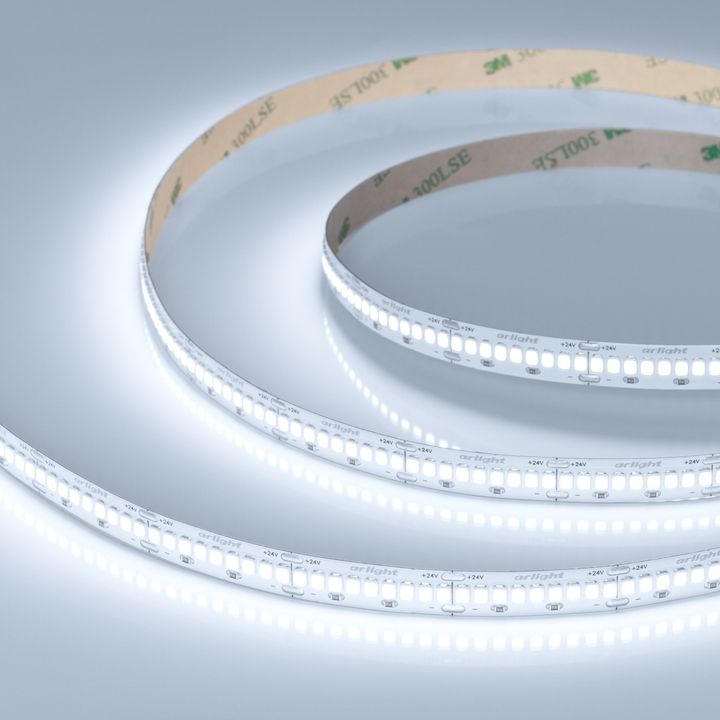 Светодиодная лента ULTRA-A288-10mm 24V White6000 (17 W/m, IP20, 5m) Arlight 054928