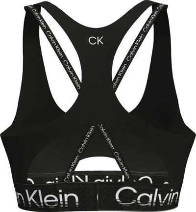 ТОП теннисный Calvin Klein Medium Support Sports Bra - black