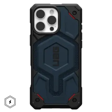UAG Monarch Pro Kevlar® with MagSafe Series Case for Apple iPhone 16 Pro Max Kevlar Mallard (Синий)