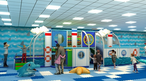 Игровой лабиринт «Дельфинарий»