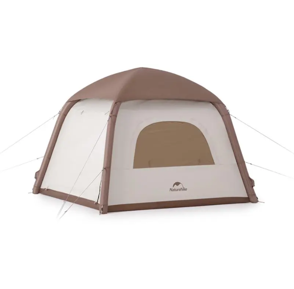 Палатка Naturehike Ango Air, 2-местная, быстросборная, надувной каркас, бежевая, артикул CNH23ZP12002-KH