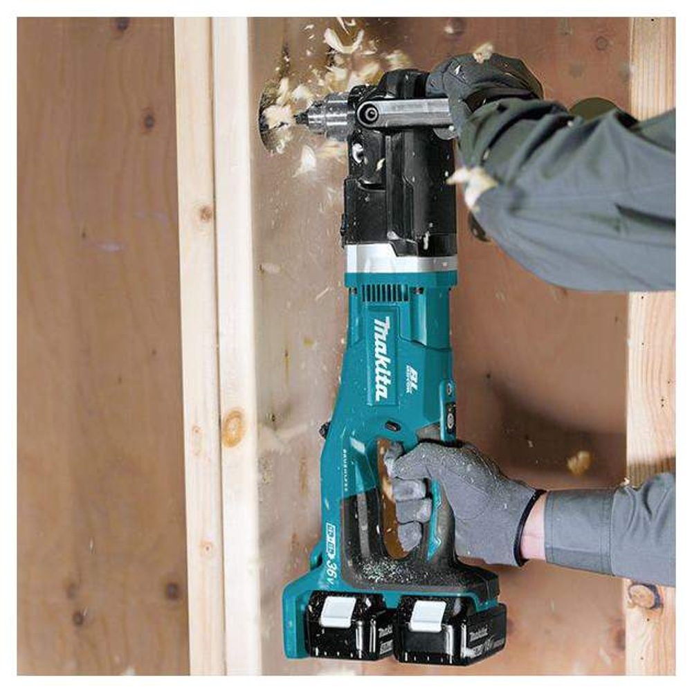 Аккумуляторная дрель-шуруповерт Makita DDA460Z угловая (без акк, без з/у)