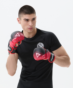 Перчатки MMA HYBRID, красный