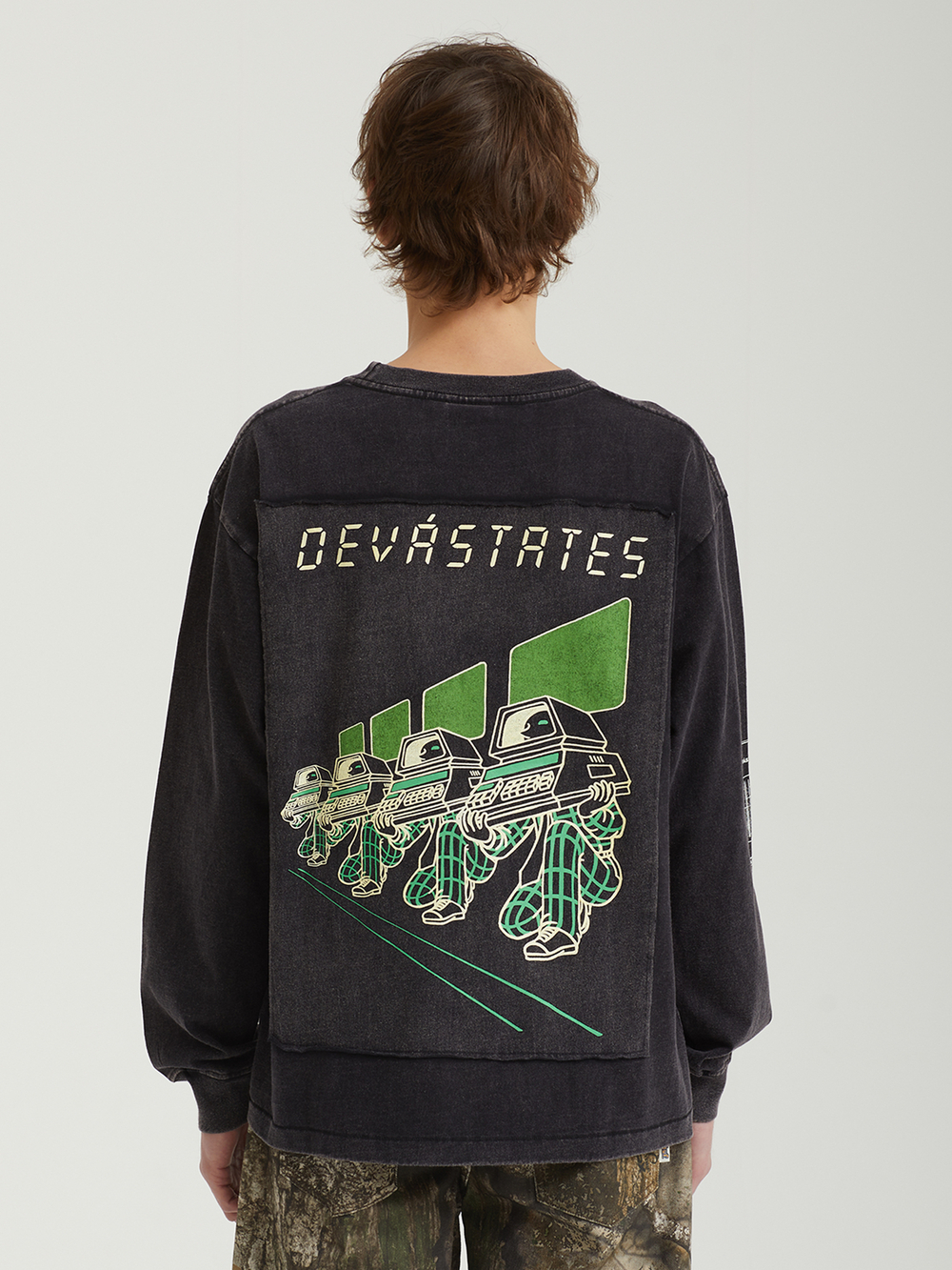 Мужской Лонгслив Gfx Retro - Compute