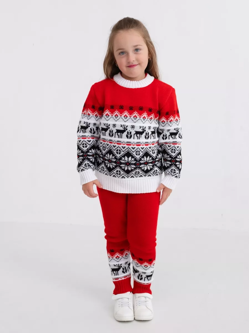 Рейтузы вязаные с орнаментом