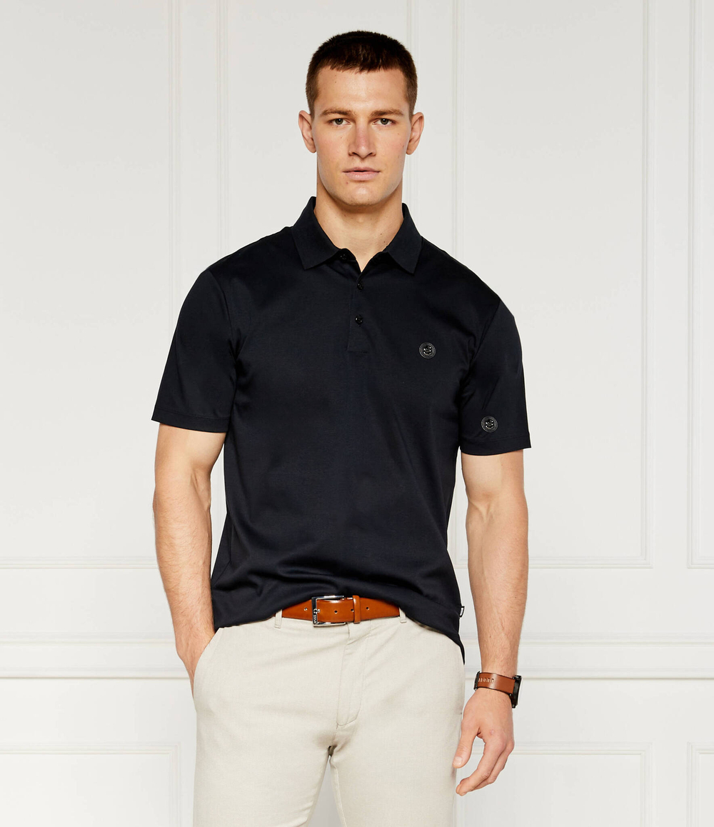 Поло Parris BOSS BLACK - темно-синий(50520297)