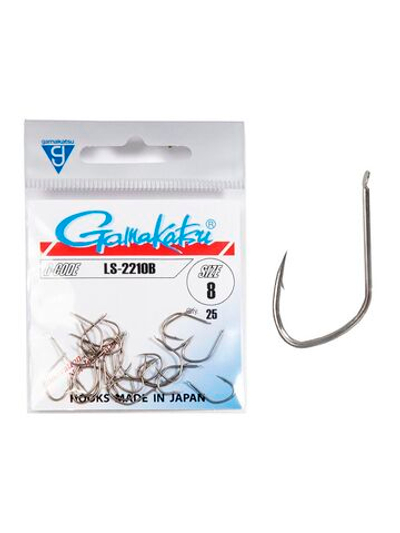 Крючки Gamakatsu LS-2210B HOOKS BRONZE размер 08 (упк.25шт.)