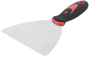 Шпатель, нерж.сталь, прорезиненная ручка  5" (125 мм)
