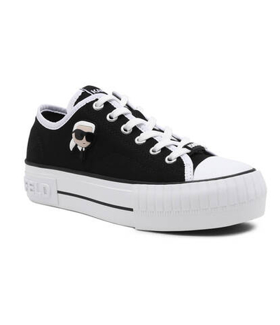 Кеды KAMPUS MAX NFT Karl Lagerfeld - черный(KL60424)