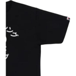 A Bathing Ape Katakana Milo Crossbone Tee черный