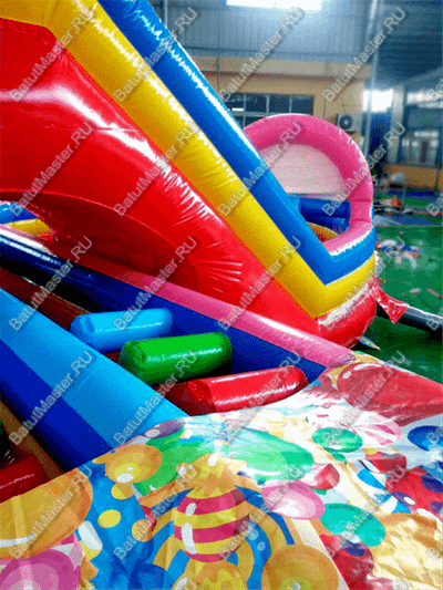 Надувная полоса "Попкорн"