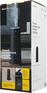 Увлажнитель воздуха ультразвуковой DEERMA DEM-F950W,  8л,  черный