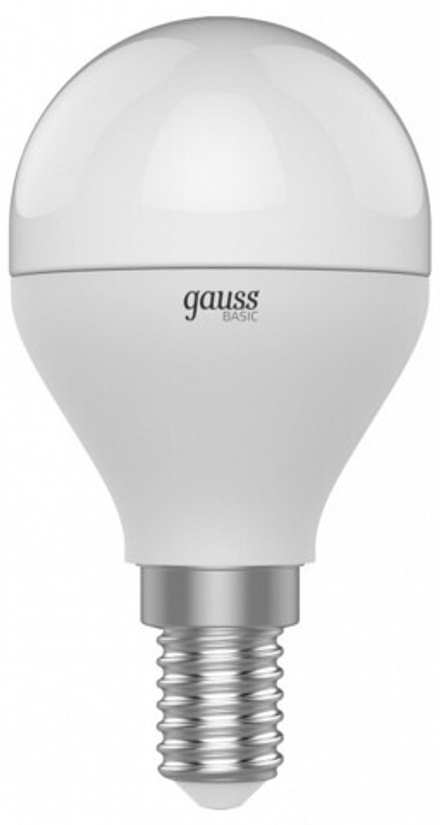 Лампа светодиодная Gauss Basic E14 7Вт 3000-6500K 1053147