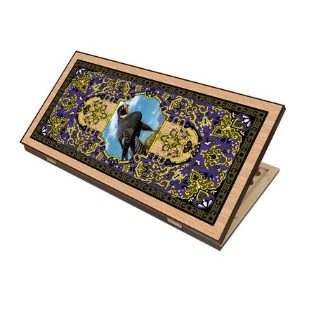 Шахматы + нарды + шашки "Сирия Сокол" средние