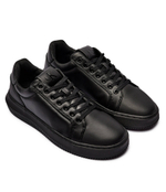 Кожаные кроссовки chunky CALVIN KLEIN JEANS - черный(YM0YM01124)