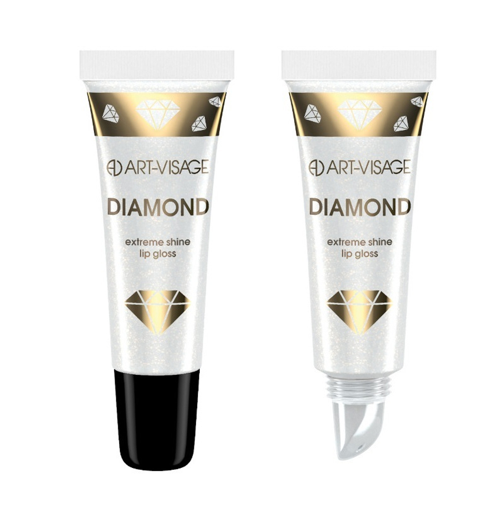 Art-Visage Блеск для губ Diamond, сияющий, тон №51, Сваровски, 12 мл