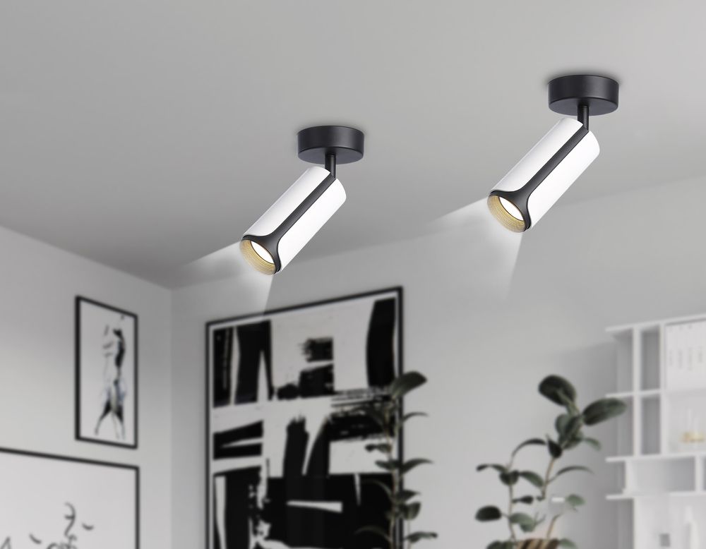 Ambrella Накладной поворотный спот со сменной лампой GU10 Techno family TN51592