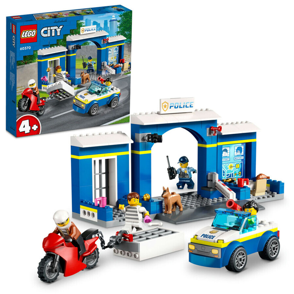 Конструктор LEGO City 60370 Побег из полицейского участка