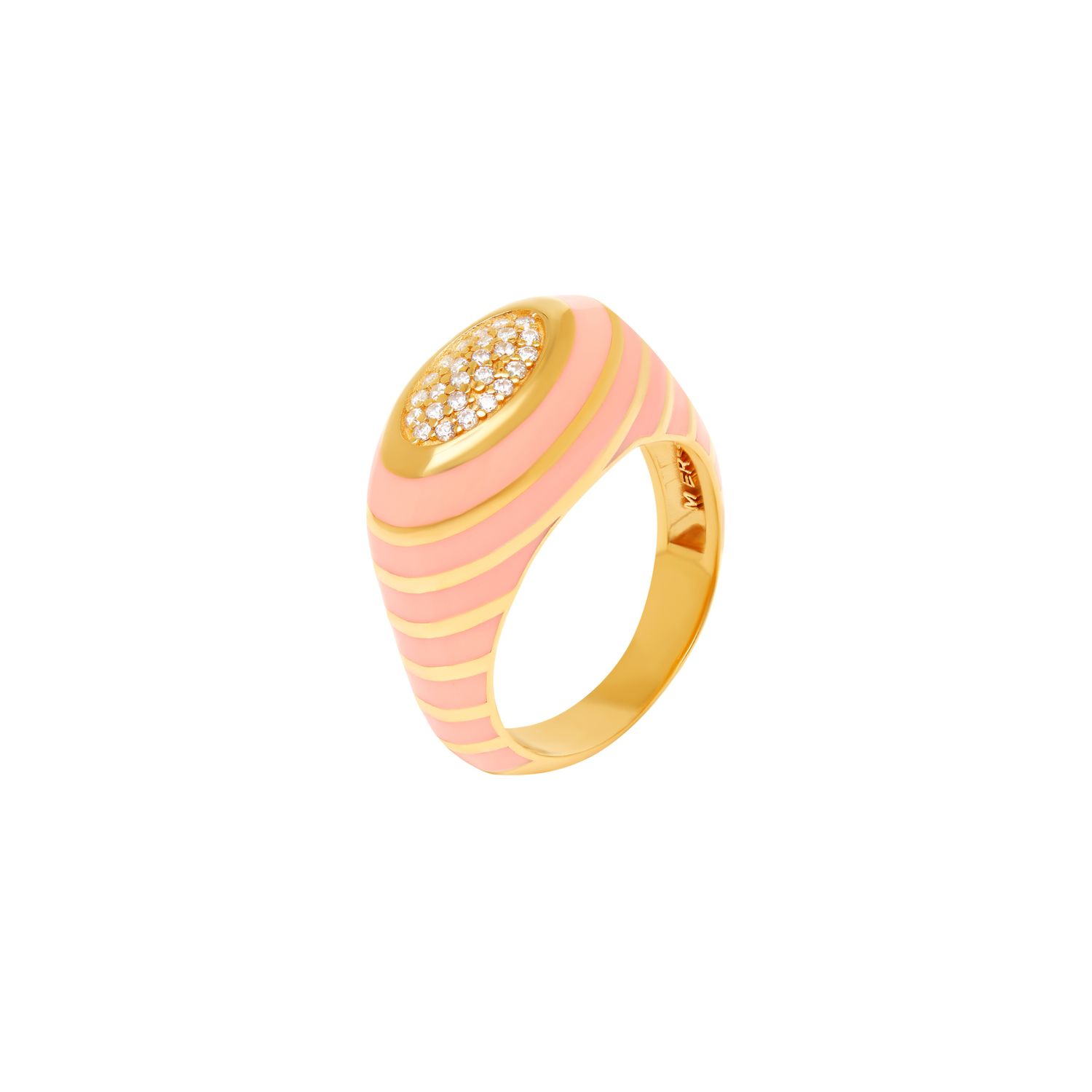 Кольцо I Got A Feeling Ring – Coral