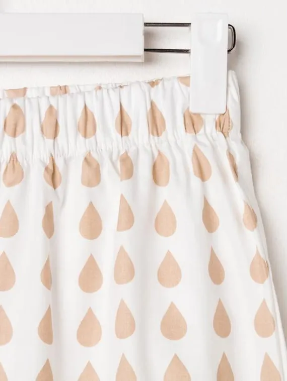 Брюки женские KAFTAN &quot;Drops&quot;, р. 40-42, белый