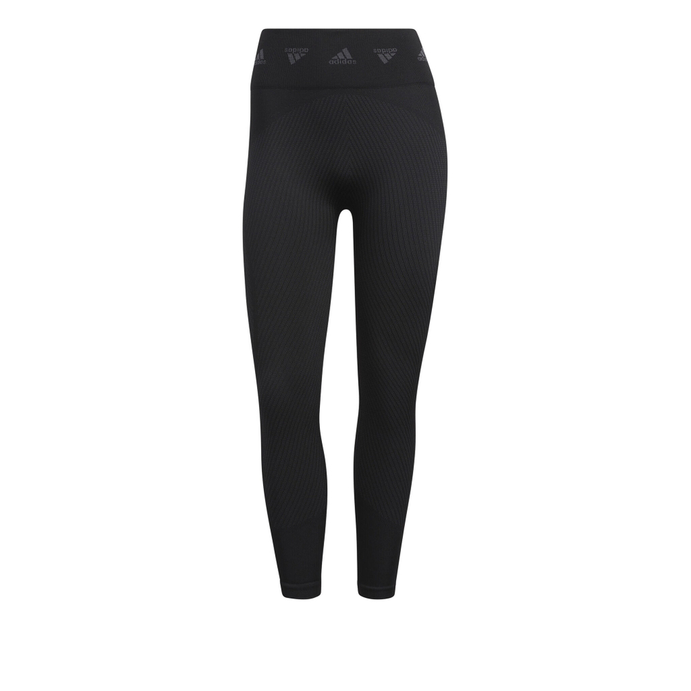 Женские теннисные брюки adidas Aeroknit Branded 7/8 Tight Women - Black