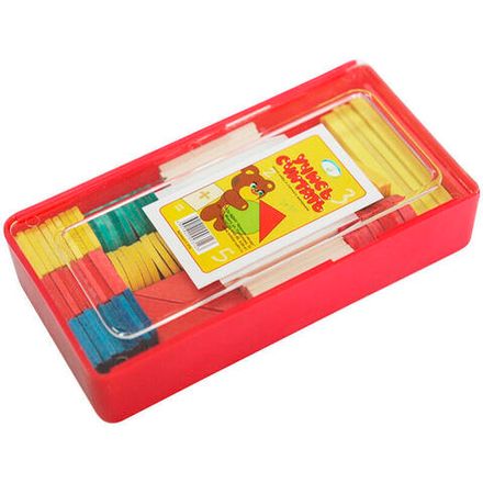 Касса цифр и счетных материалов Учись считать, дерево, Можга