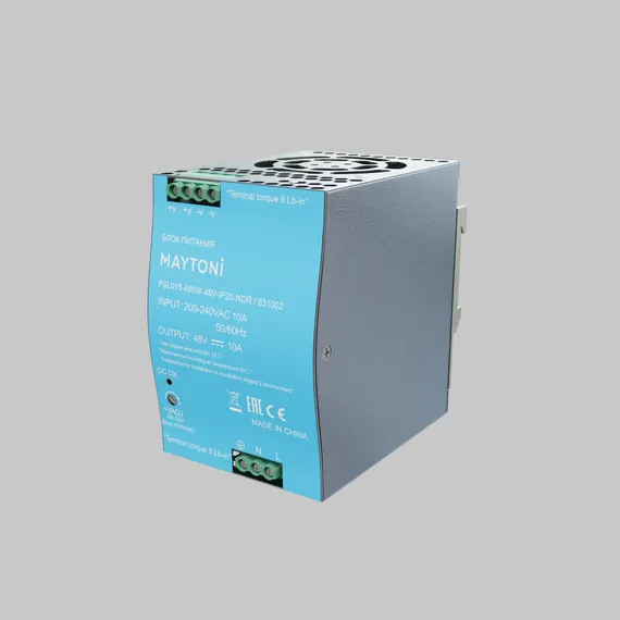 Источник напряжения PSL015 48В 480Вт IP 20 831002 Led Strip 831002