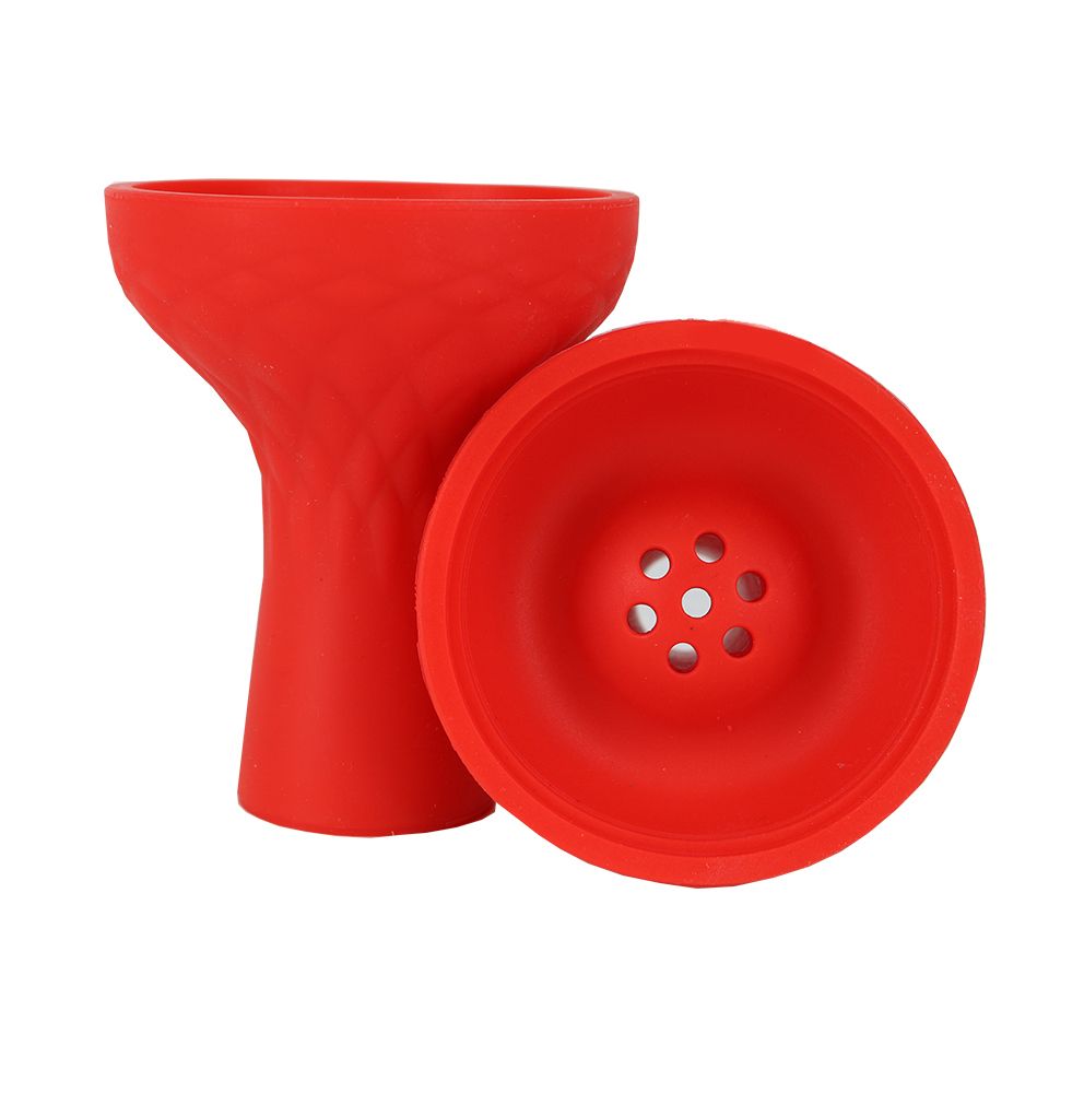 Bowl Silicone Hate Simple (red)