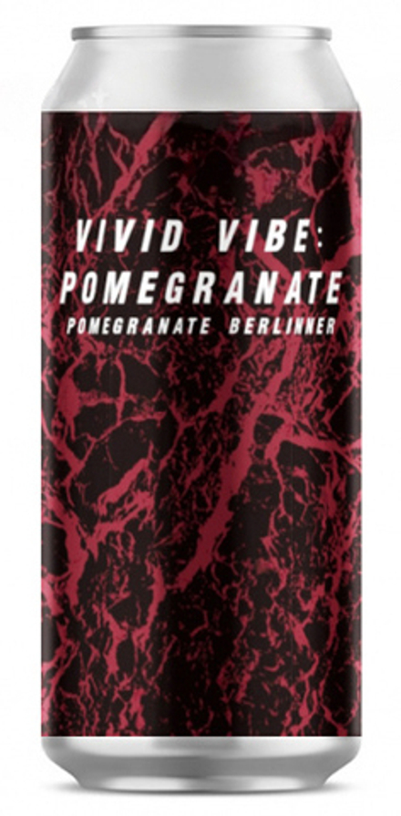 Пиво Плейг Вайвид Вайб Помегранат / Plague Vivid Vibe Pomegranate 0.5 - банка