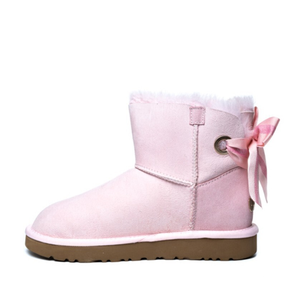 Угги Bailey Bow Mini Customizable Pink