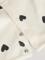 Лонгслив и легинсы в комплекте для малышей Next E66-478, Молочный