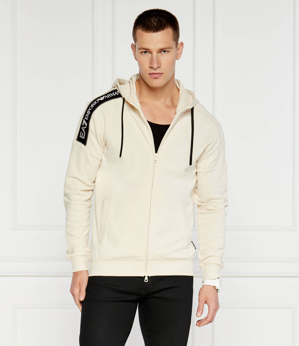 Худи EA7 - бежевый(6DPM12 PJOGZ)