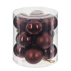 GAEM Набор из 12шт Украшение новогоднее "Шар", D 4 см, L9,5 W9,5 H10,5 см