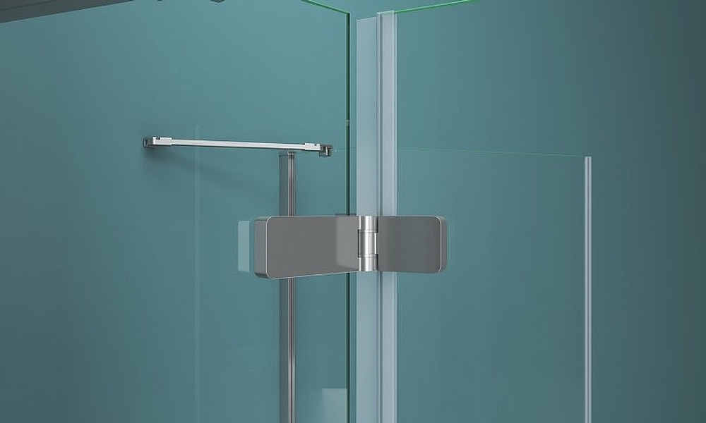 Душевой уголок BelBagno Kraft 100х100 KRAFT-A-22-100-C-Cr профиль Хром стекло прозрачное