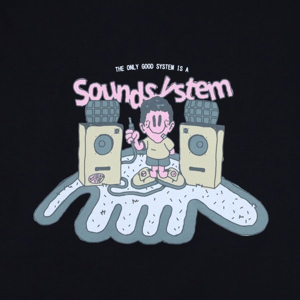 Футболка Anteater Tee 378 Sound (black) артикул: - купить в магазине Дайс