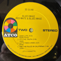 Винтажная виниловая пластинка LP Blues Image, Red White and Blues Image (США 1970)