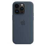 Силиконовый чехол с поддержкой MagSafe Apple Silicone Case для iPhone 14 Pro, Storm Blue (Штормовое небо)