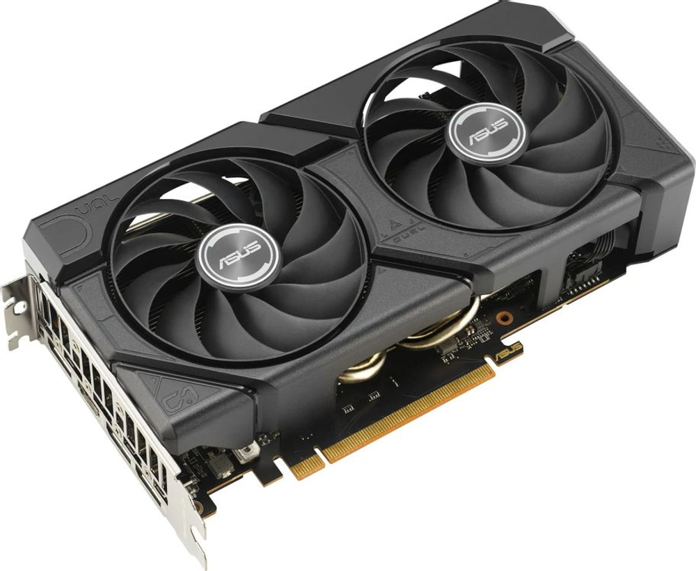 Видеокарта ASUS AMD  Radeon RX 7600 DUAL-RX7600-O8G-EVO 8ГБ Dual, GDDR6, OC,  Ret