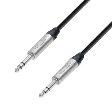 Adam Hall K5BVV0300 - кабель аудио NEUTRIK TRS 6.3 mm stereo - TRS 6.3 mm stereo, 2 x 0.22 мм2, 3.0