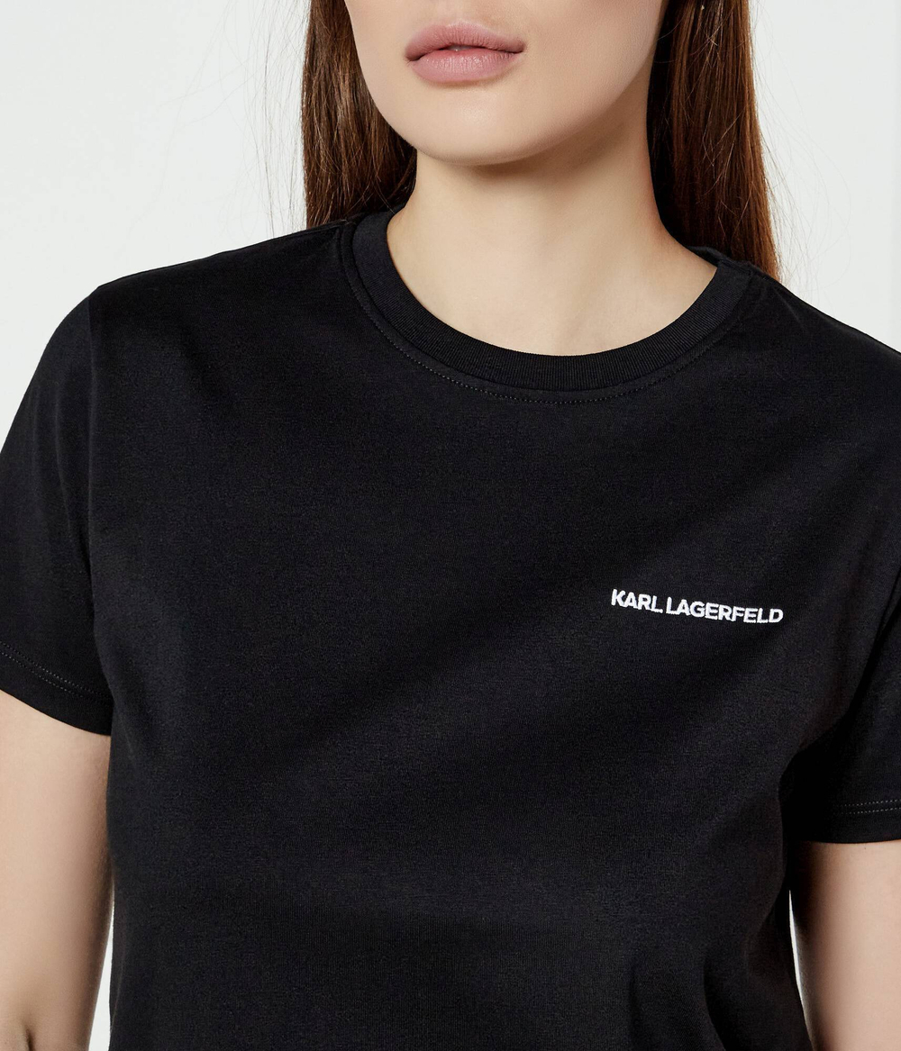 Футболка ESSENTIAL Karl Lagerfeld - черный(A1W17019)
