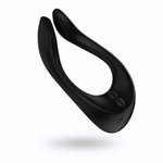 Чёрный многофункциональный стимулятор для пар Satisfyer Endless Joy (Цвет: черный)