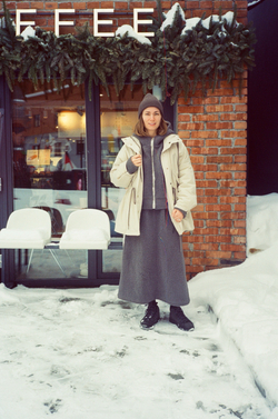 Парка утепленная, "Кунжут"