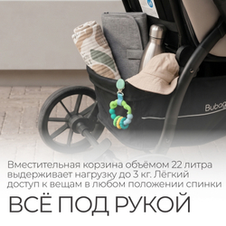 Прогулочная коляска BubaGO Cross City LUX