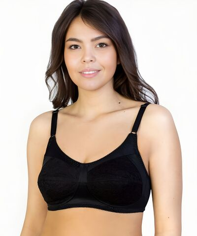 Бюстгальтер для фиксации экзопротеза молочной железы Valeria арт. 0091/0939, цвет черный р. 75B