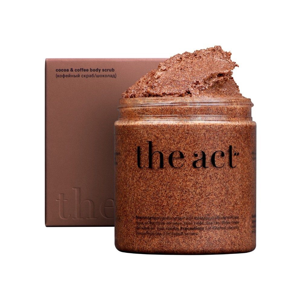 Кофейный скраб для тела The Act Cocoa & Coffee Body Scrub