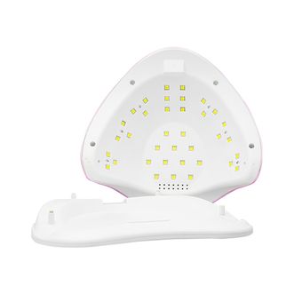 Лампа для ногтей LED/UV 72W, pink, Global Fashion L-1100