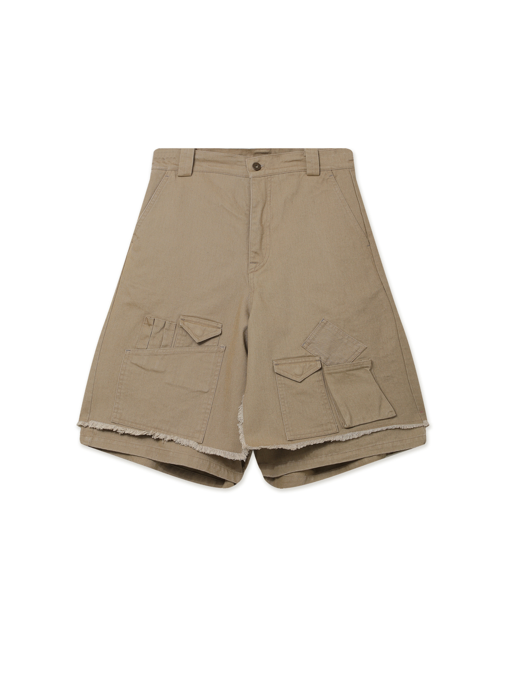 Мужские Шорты Washed Layered Cargo Skirt